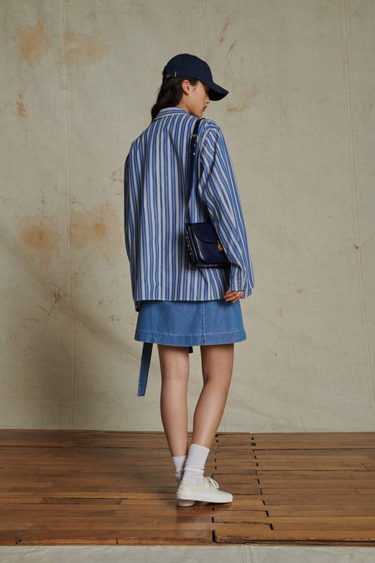 Jupe Aime - Bleu - Coton - Femme