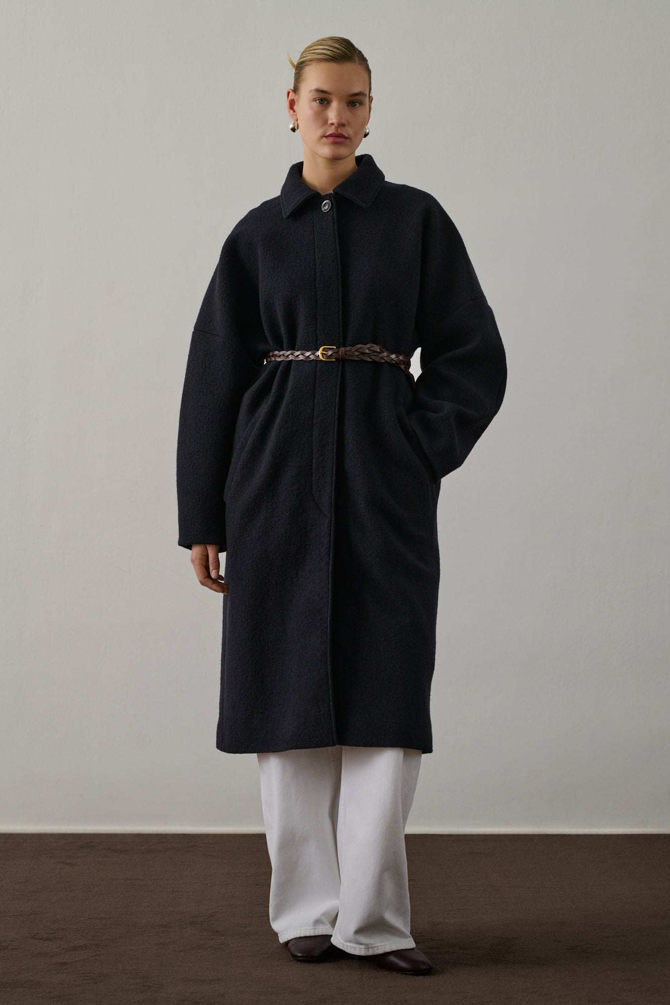 Manteau Franklin - Navy - Laine - Femme