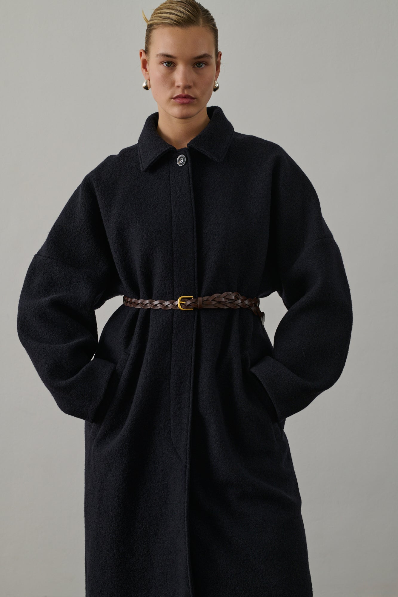 Manteau Franklin - Navy - Laine - Femme