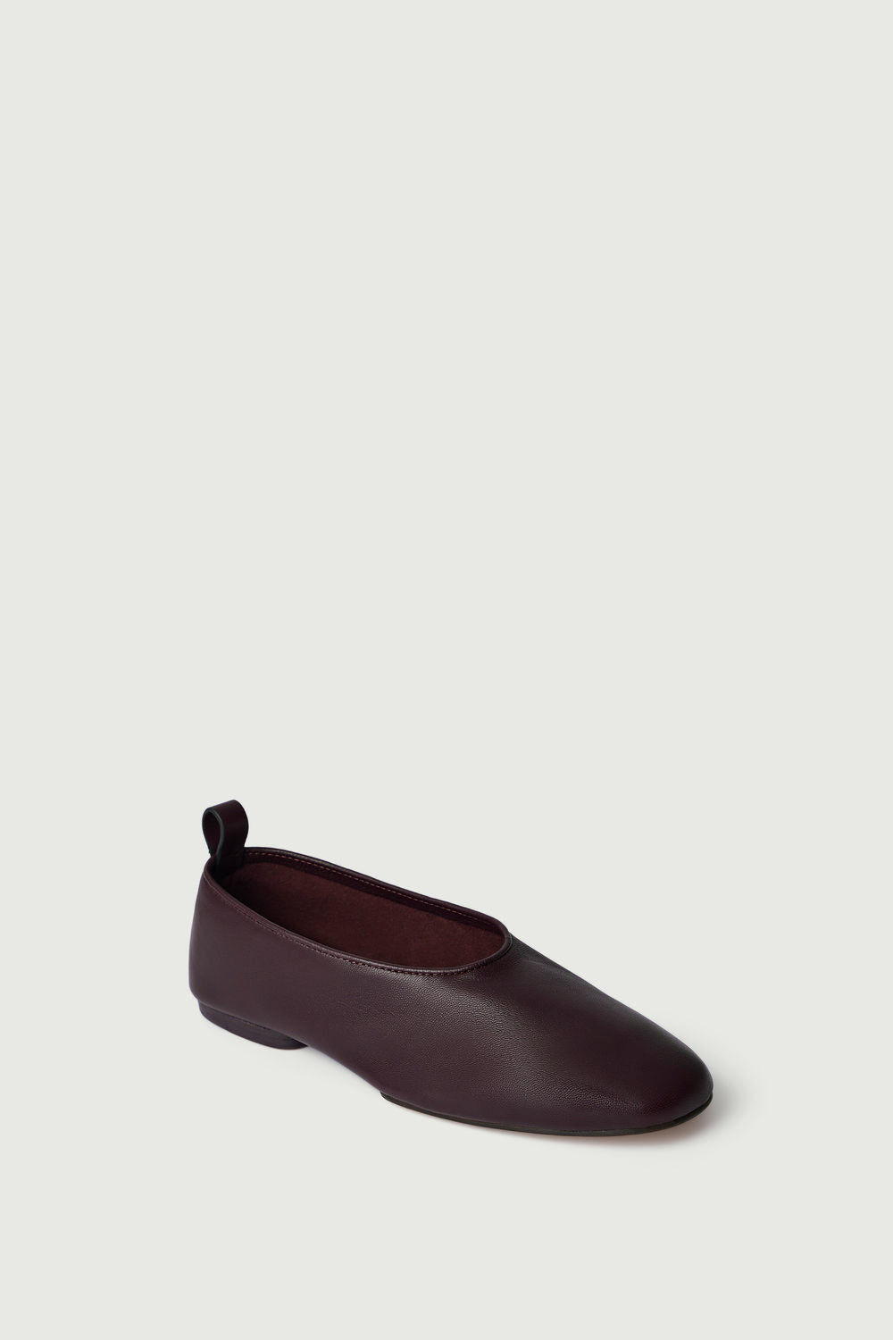 Ballerines Bala - Bordeaux Foncé - Cuir - Femme