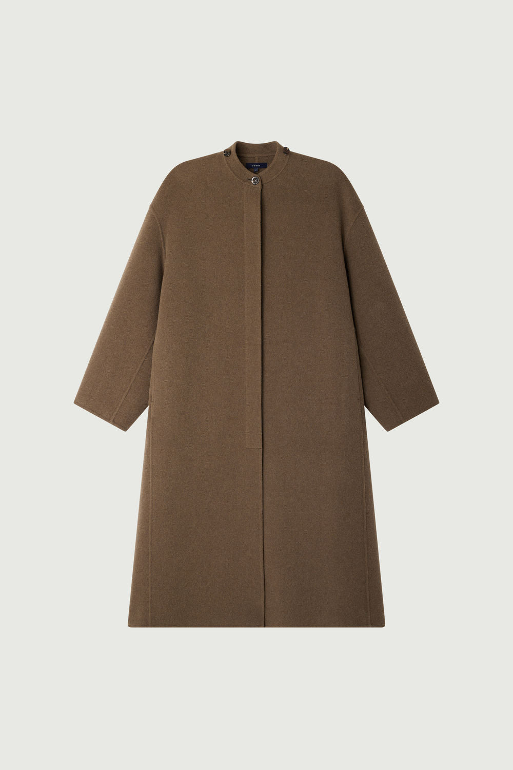Manteau Finn - Beige/Gris - Laine - Femme