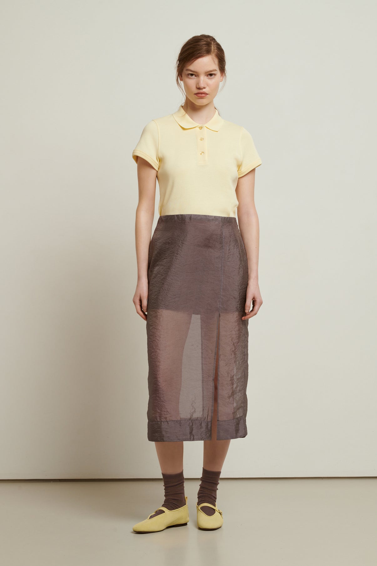 ROXANA NAVY SKIRT vue 1