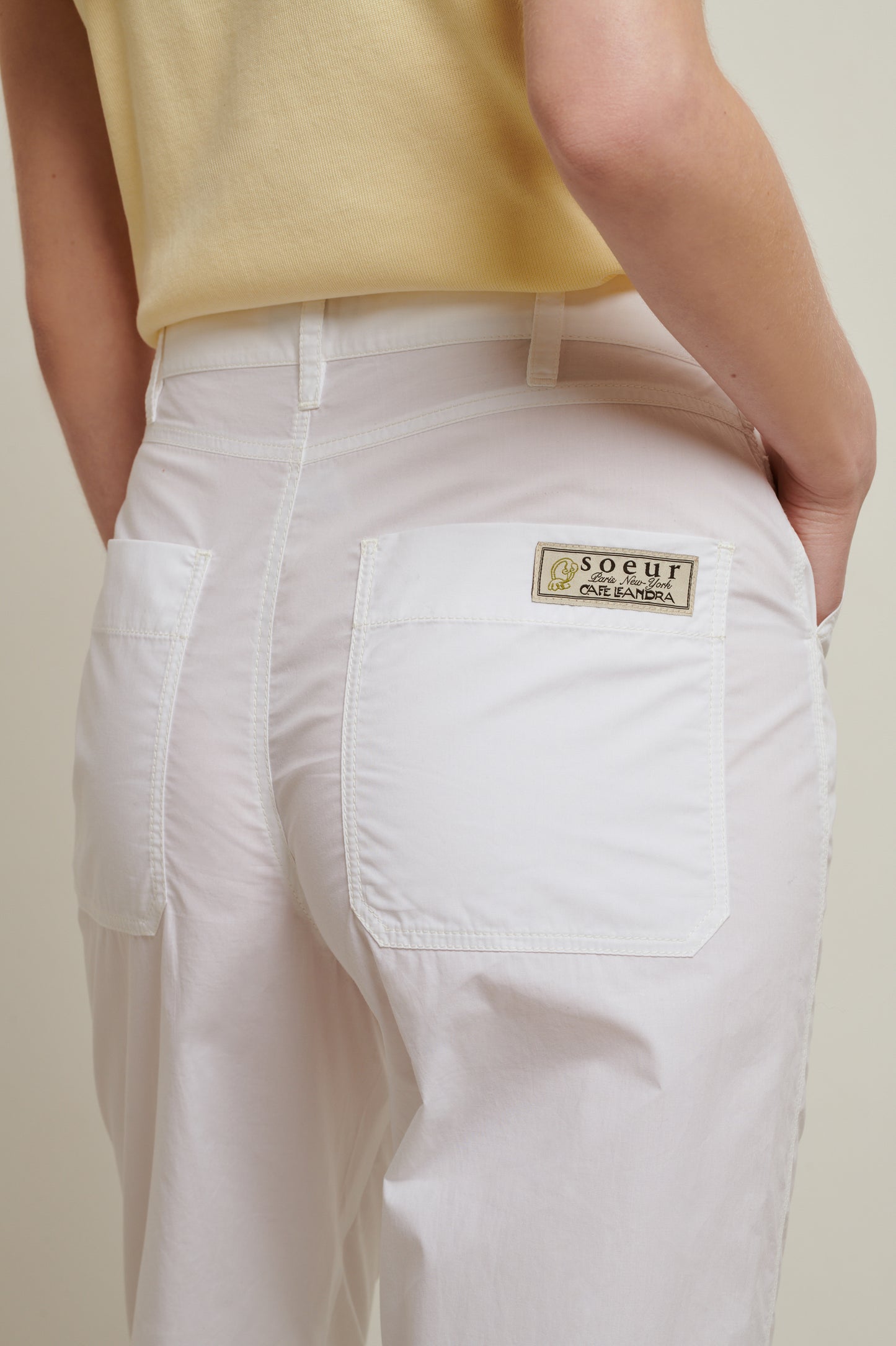 NAPOLEON WHITE TROUSERS
