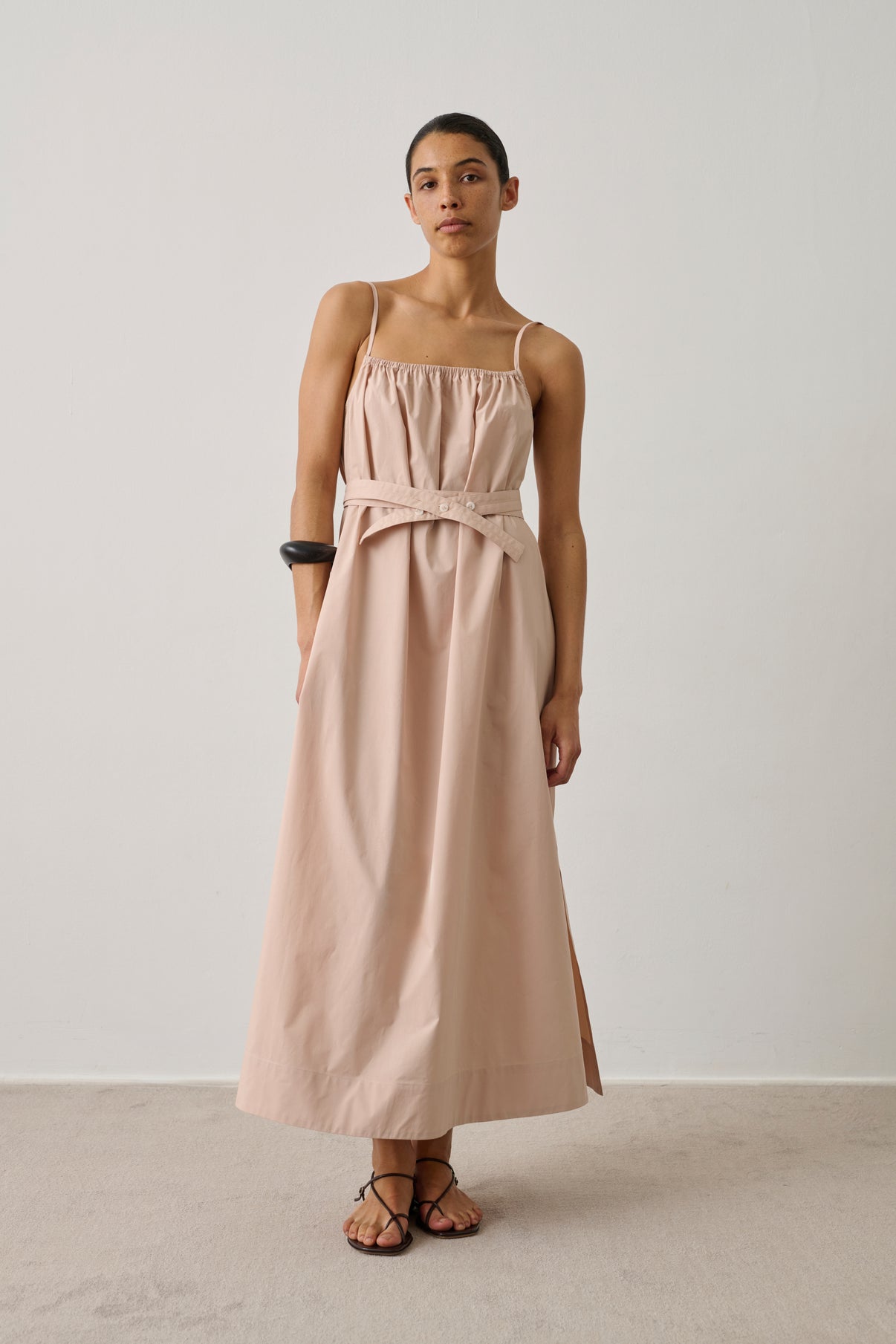 Robe Heidi - Rose Blush - Coton - Femme vue 1